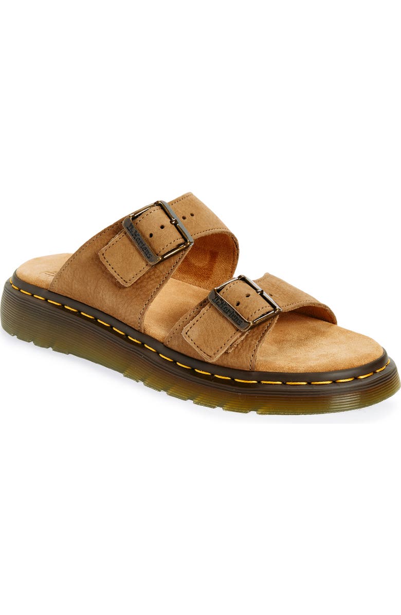 Dr. Martens Gender Inclusive Josef Slide Sandal, Main, color, Savannah Tan