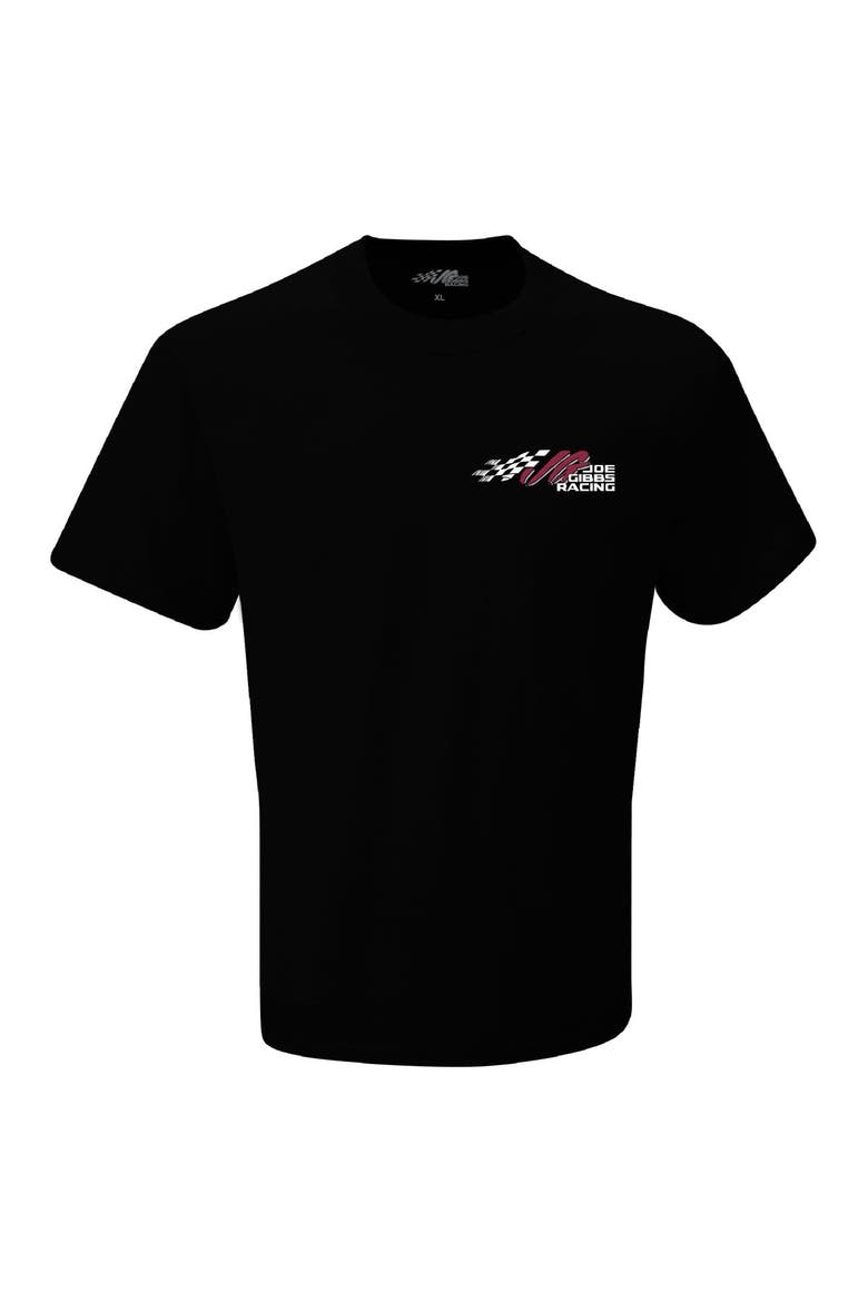 Men's Joe Gibbs Racing Team Collection  Black Martin Truex Jr  Flag T-Shirt, Alternate, color, Black