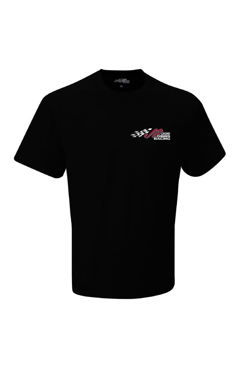 JOE GIBBS RACING TEAM COLLECTION Men's Joe Gibbs Racing Team Collection  Black Martin Truex Jr  Flag T-Shirt, Alternate, color, 