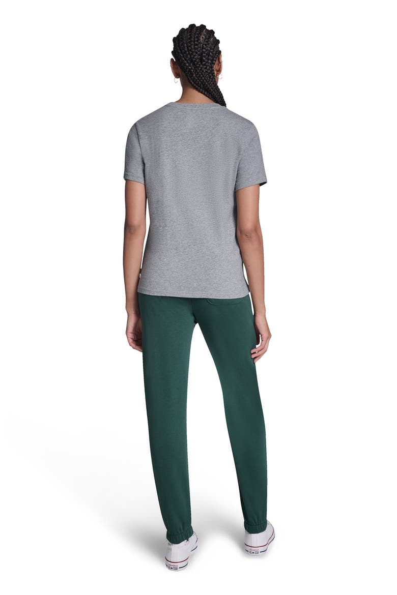 Athletics Script T-Shirt, Alternate, color, VINTAGE GREY HEATHER