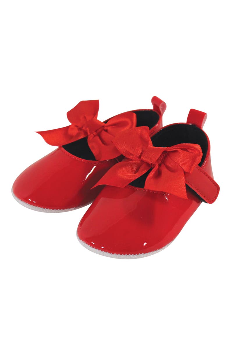 Hudson Baby Soft Cotton Collection Bodysuit, Pants, and Footwear Collection, Alternate, color, Merry & Bright