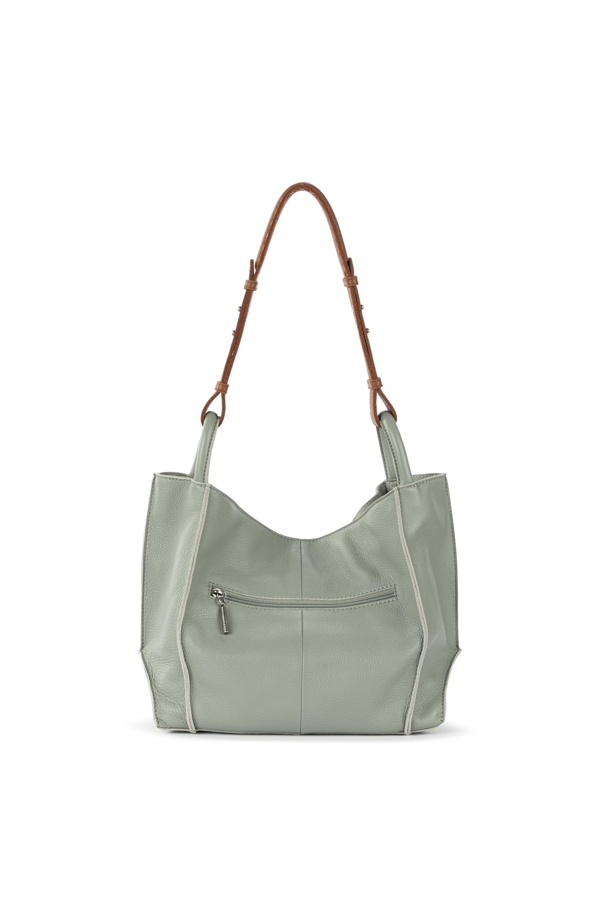 Los Feliz Medium Tote Leather Bag, Alternate, color, Meadow