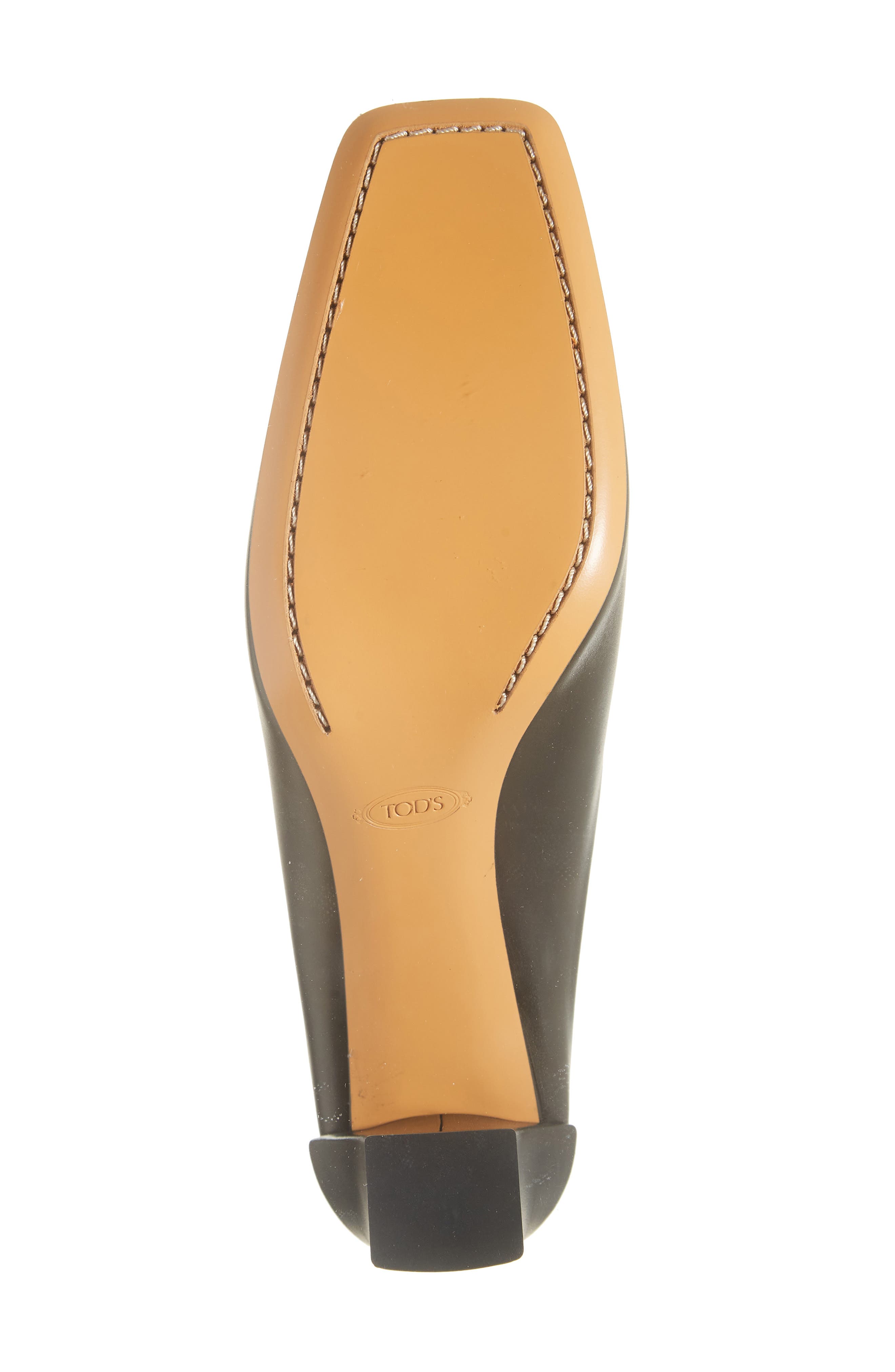 Tod's Square Toe Loafer Mule, Alternate, color, 