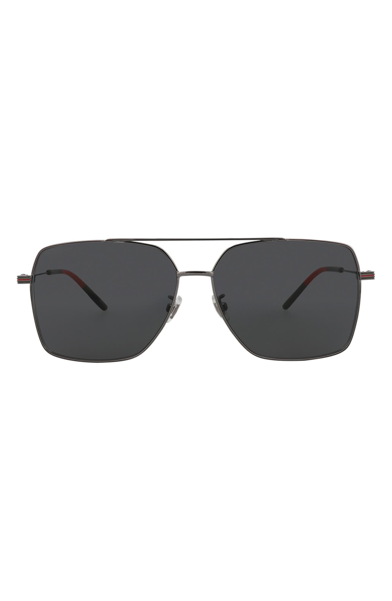 Gucci 61mm Aviator Sunglasses
