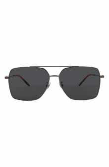 Gucci 61mm Aviator Sunglasses