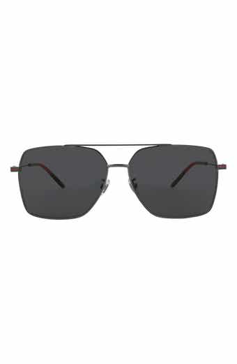 Gucci 61mm Aviator Sunglasses