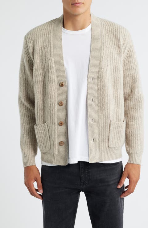 Vale Merino Wool V-Neck Cardigan