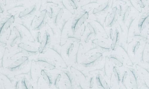 Bugatchi James Ooohcotton® Feather Print Button-up Shirt In Mint