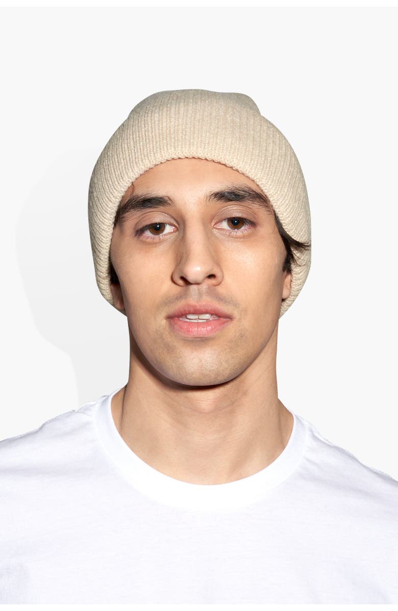 THE CELECT Cashmere Beanie, Alternate, color, Tan