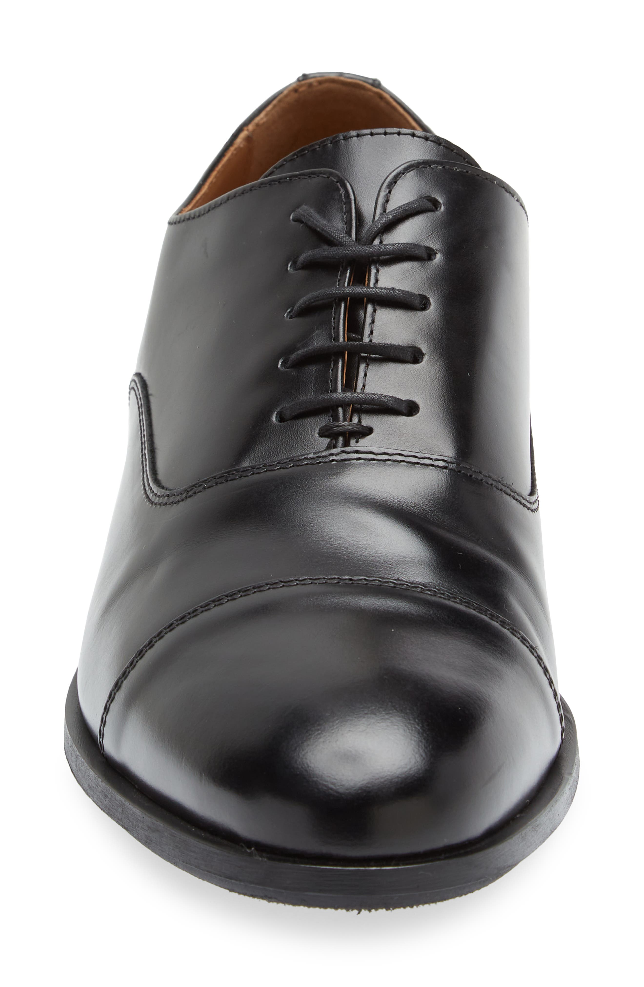 BOSS Eastside Cap Toe Leather Oxford, Alternate, color, 