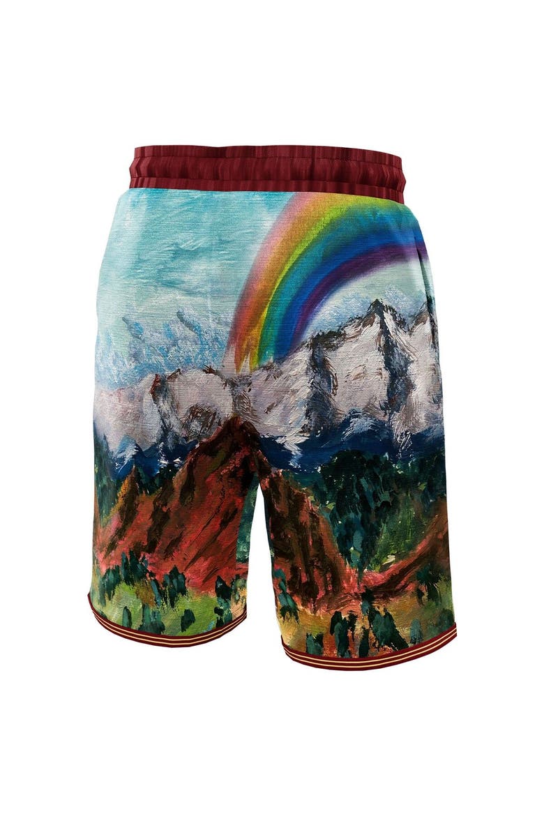 Unisex NBA & KidSuper Studios by Fanatics Blue Denver Nuggets Hometown Shorts, Alternate, color, Blue