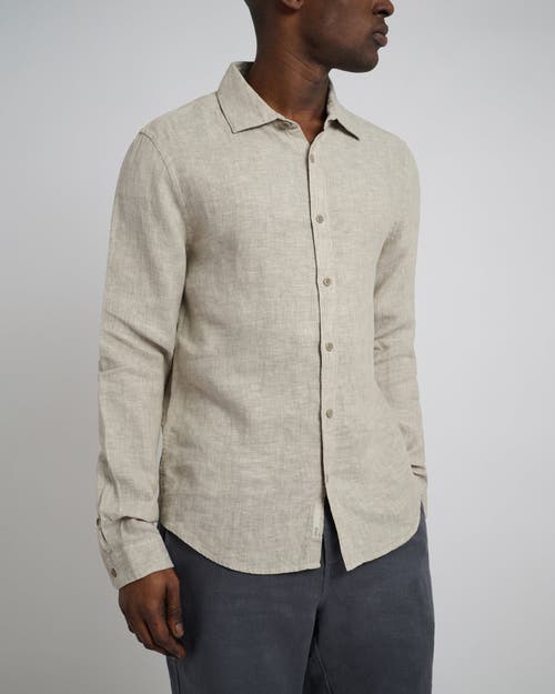 Onia Garment-dyed Twill Linen-blend Overshirt