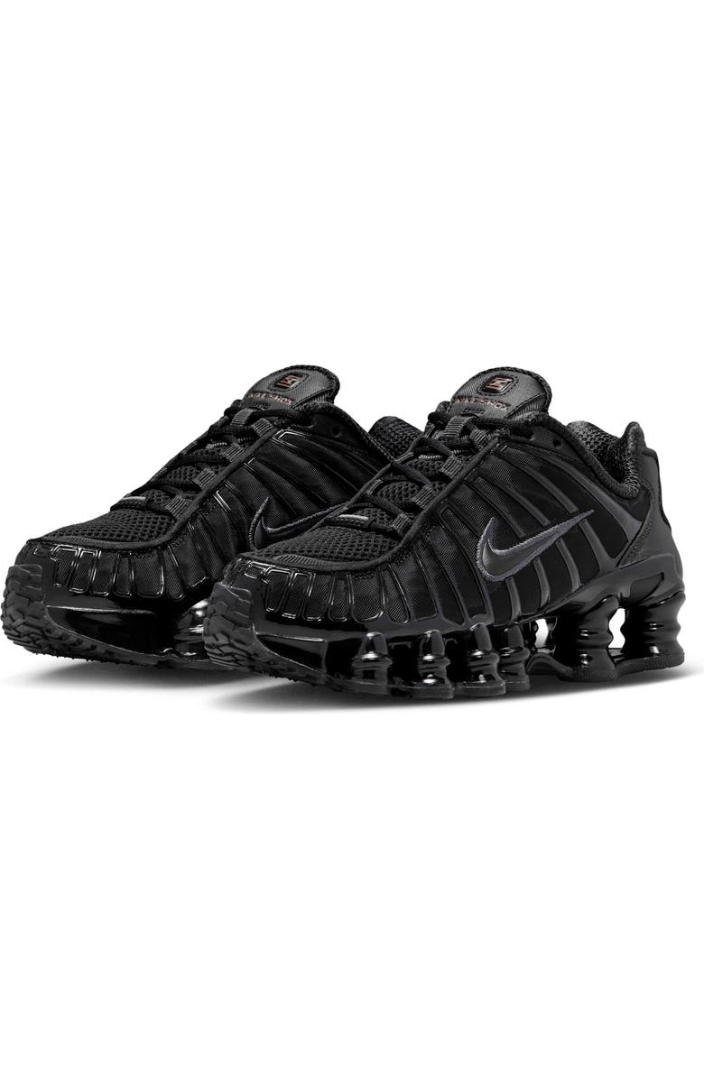 Nike Kids' Shox TL Sneaker, Main, color, 001 Black/Metallic Hema