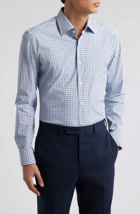 BOSS Hank Kent Slim Fit Performance Stretch Dress Shirt