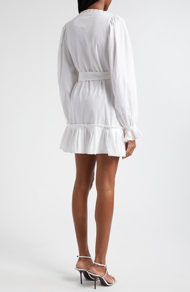 Ramy Brook Kayleigh Long Sleeve Cotton Minidress, Alternate, color,