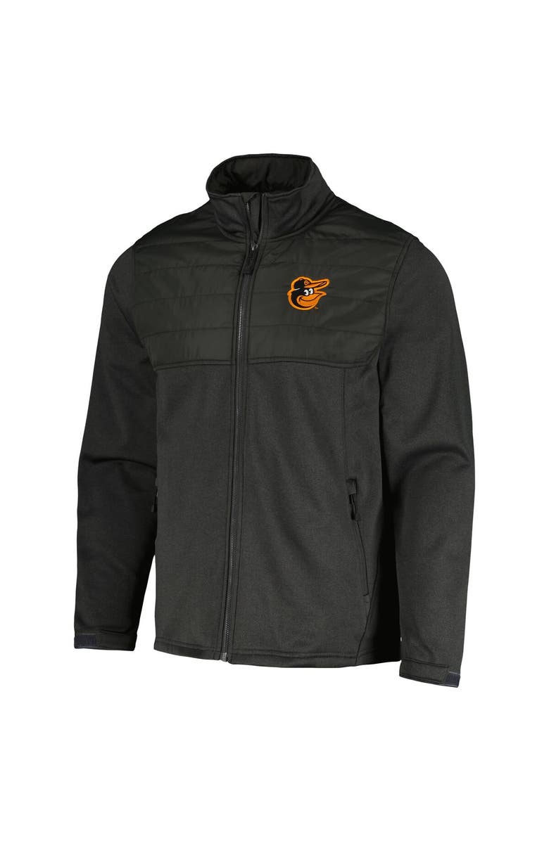 DUNBROOKE Men's Dunbrooke Heather Black Baltimore Orioles Explorer Full-Zip Jacket, Alternate, color, Heather Black