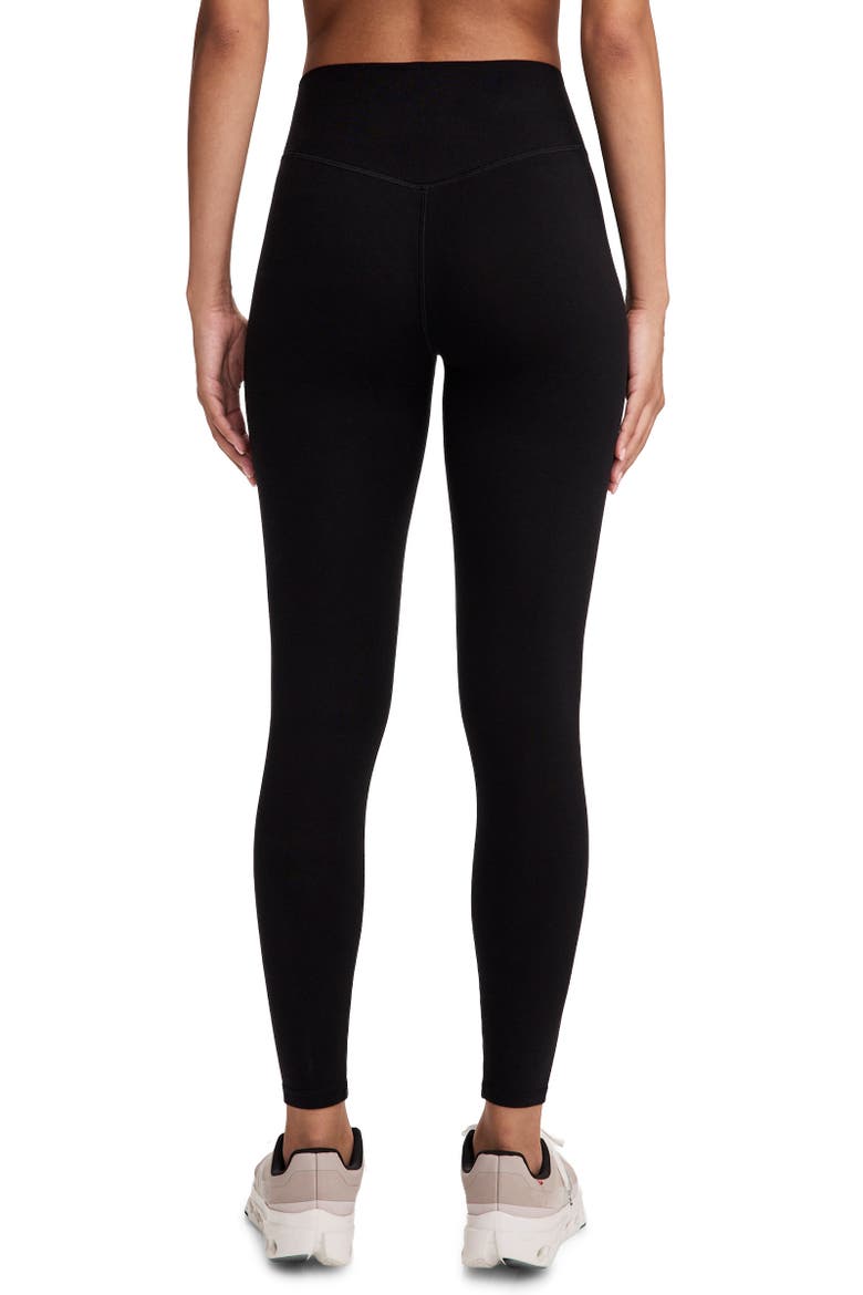 Women's Cotton Stretch Legging, Alternate, color, Black