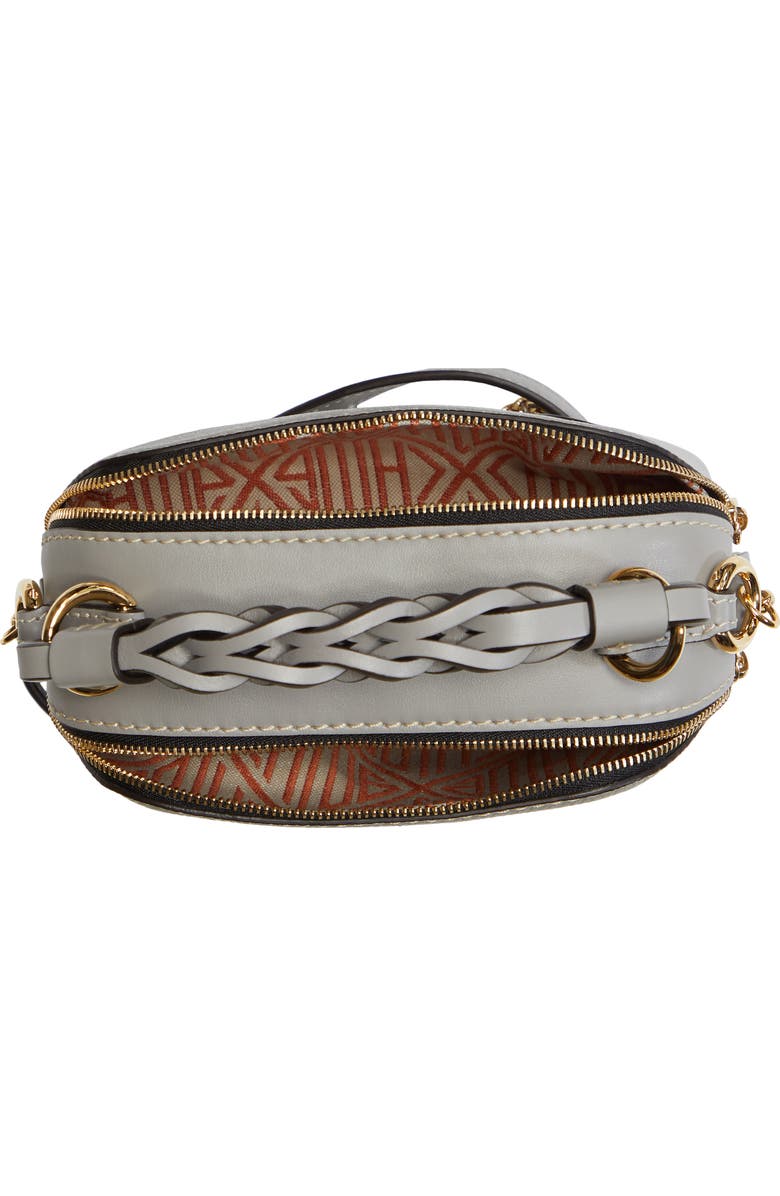 Chloé Mini Daria Hearty Floral Print Leather Crossbody Bag, Alternate, color,