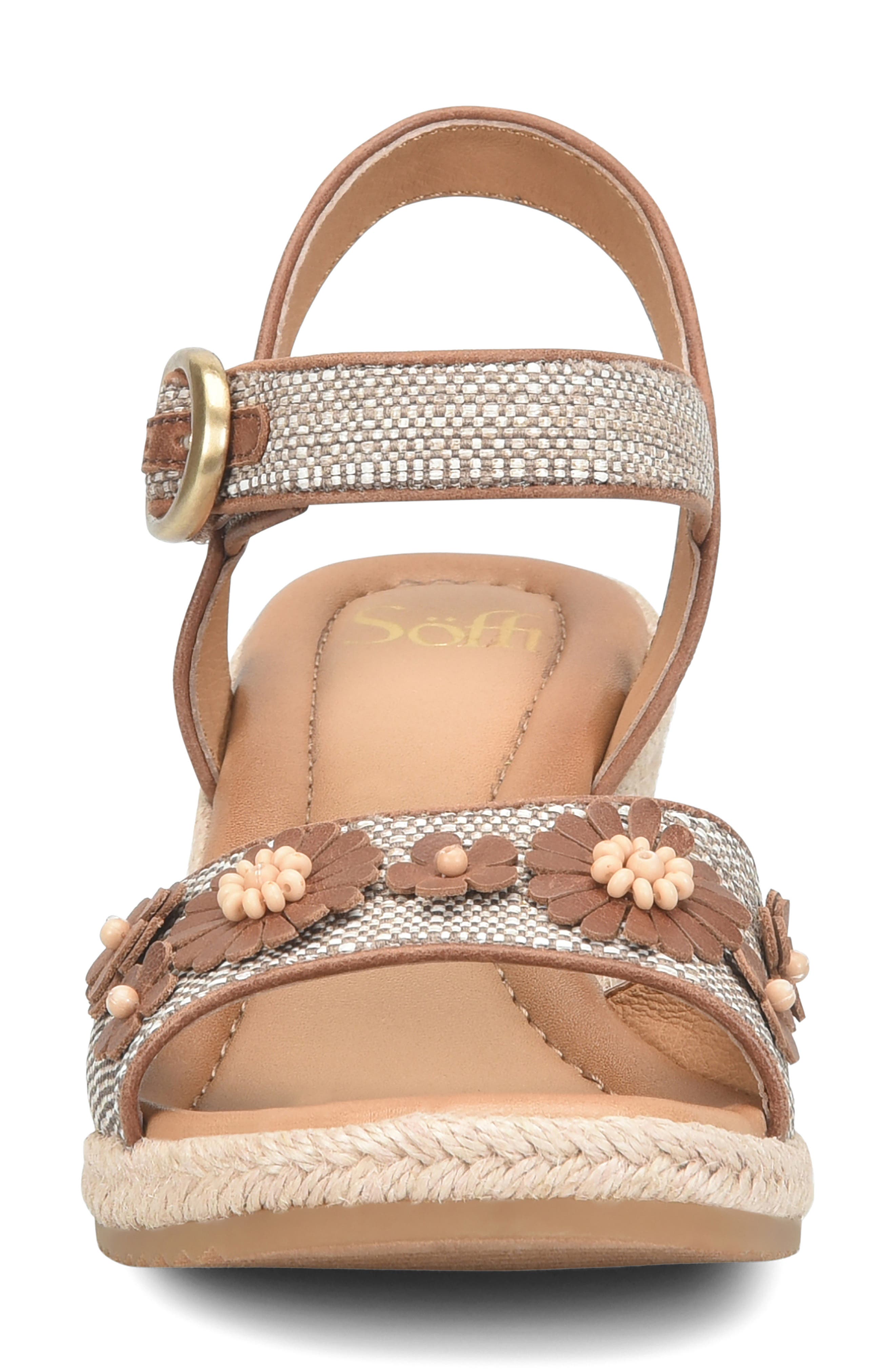 Söfft Isabella Espadrille Wedge Sandal, Alternate, color, 