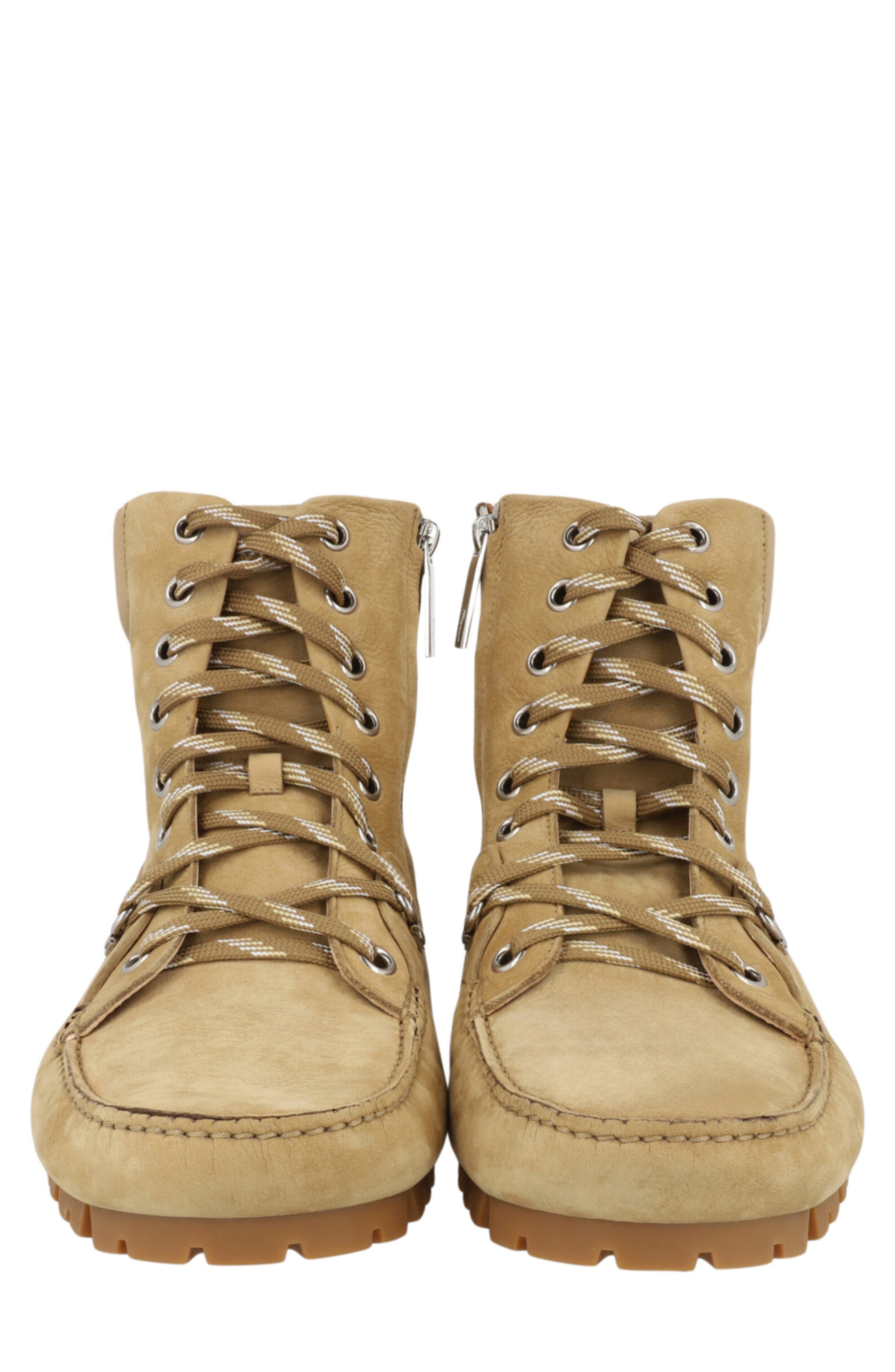 FERRAGAMO Grifo Hiking Boot, Alternate, color, Brown