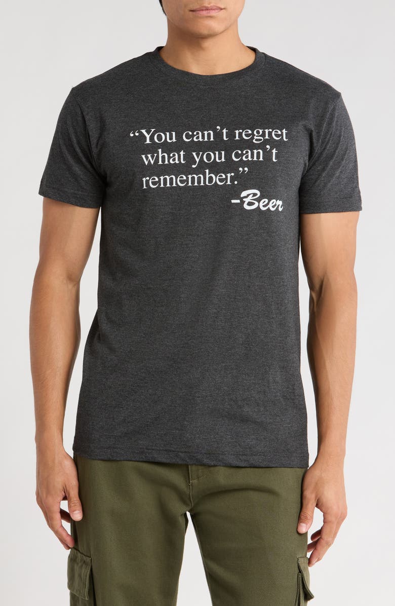 patrick. Beer No Regret Cotton Graphic T-Shirt, Main, color,