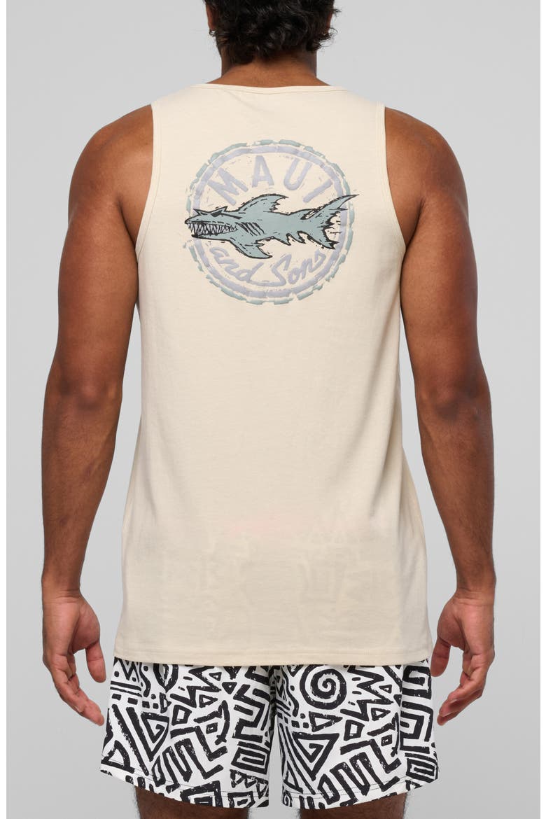 Aggro Cookie Graphic Tank, Alternate, color, VANILLA