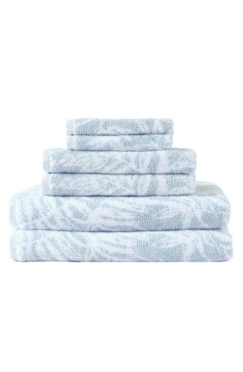 Art of Palms 6-Piece Towel Set