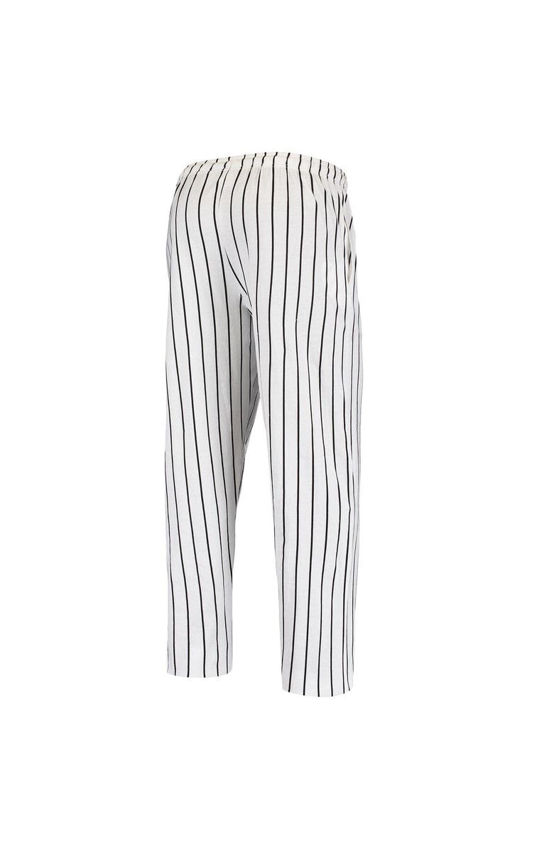 CONCEPTS SPORT Men
s Concepts Sport White Colorado Rockies Vigor Pinstripe Pants, Alternate, color, White