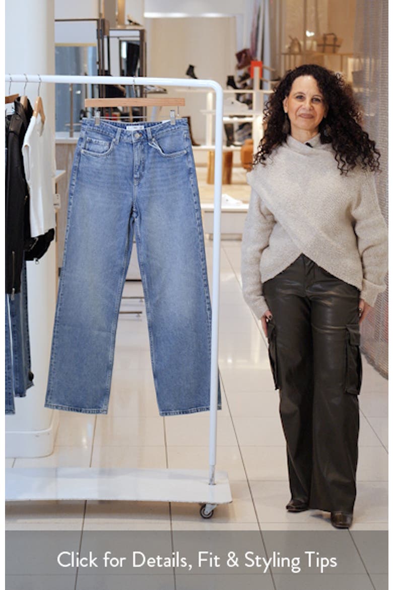 River Straight Leg Jeans video