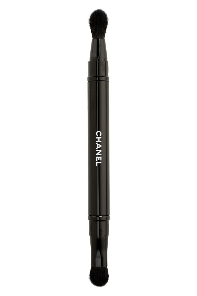 LES PINCEAUX DE CHANEL Retractable Dual-Ended Eyeshadow Brush N°200, Main, color, NO COLOR