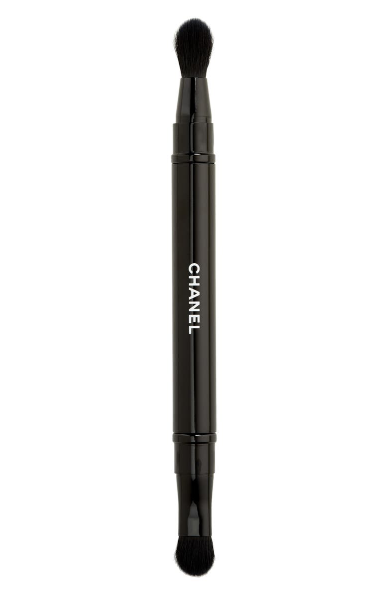 CHANEL LES PINCEAUX DE CHANEL Retractable Dual-Ended Eyeshadow Brush N°200, Main, color,
