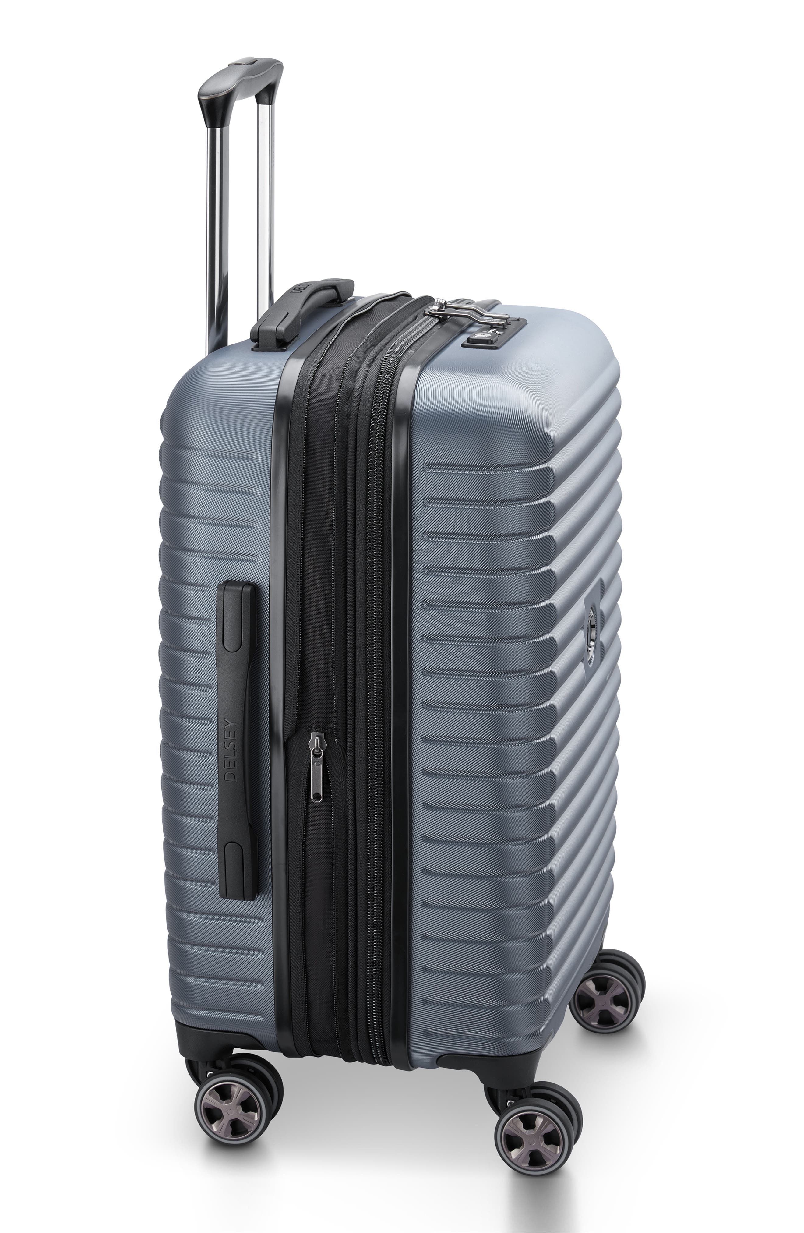 DELSEY Cruise 3.0 22-Inch Hardside Carry-On Luggage, Alternate, color, Graphite