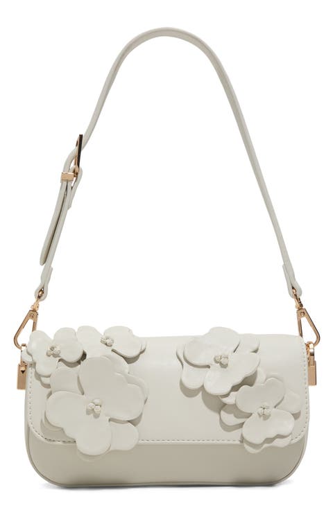 Aldo ◆ DAISY BOUQUET クロスボディバッグ Other White ALDO Daisy Bouquet Faux Leather Shoulder Bag | Nordstrom