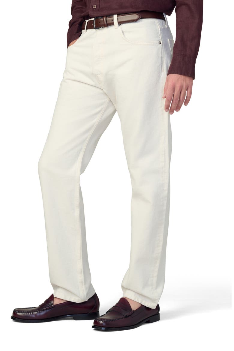 The Relaxed Straight Leg Jeans, Alternate, color, ECRU