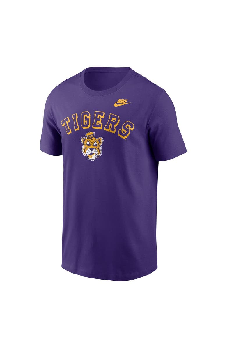 Nike Men's Nike Purple LSU Tigers Legacy Nickname T-Shirt, Alternate, color, Purple