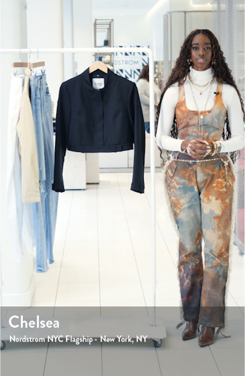 Deconstructed Tailored Wool Jacket, sales video thumbnail