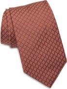 Eton Geometric Silk Tie