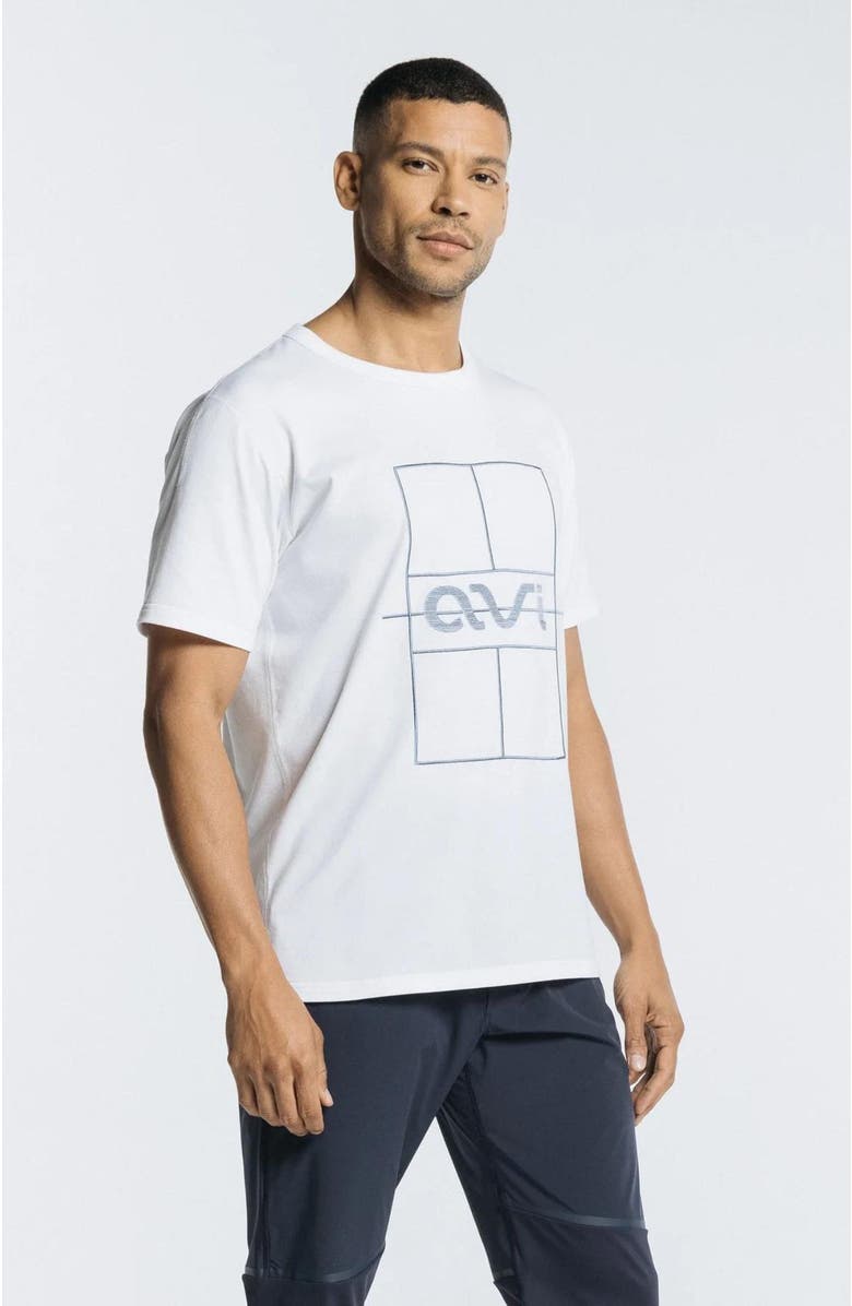 AVI Pickleball Short Sleeve, Main, color, White Lotus