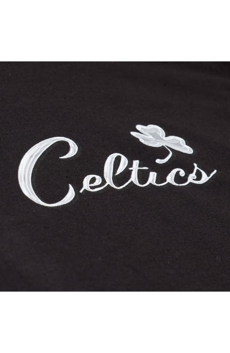 Mitchell & Ness Men's Mitchell & Ness Black Boston Celtics Chrome Heritage T-Shirt, Alternate, color, Black