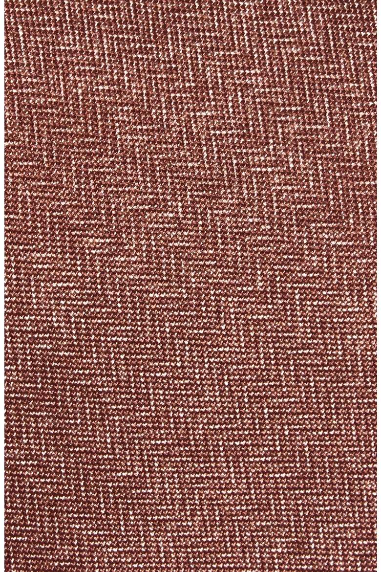 Red Mélange Silk Herringbone Tie, Alternate, color, GINGER