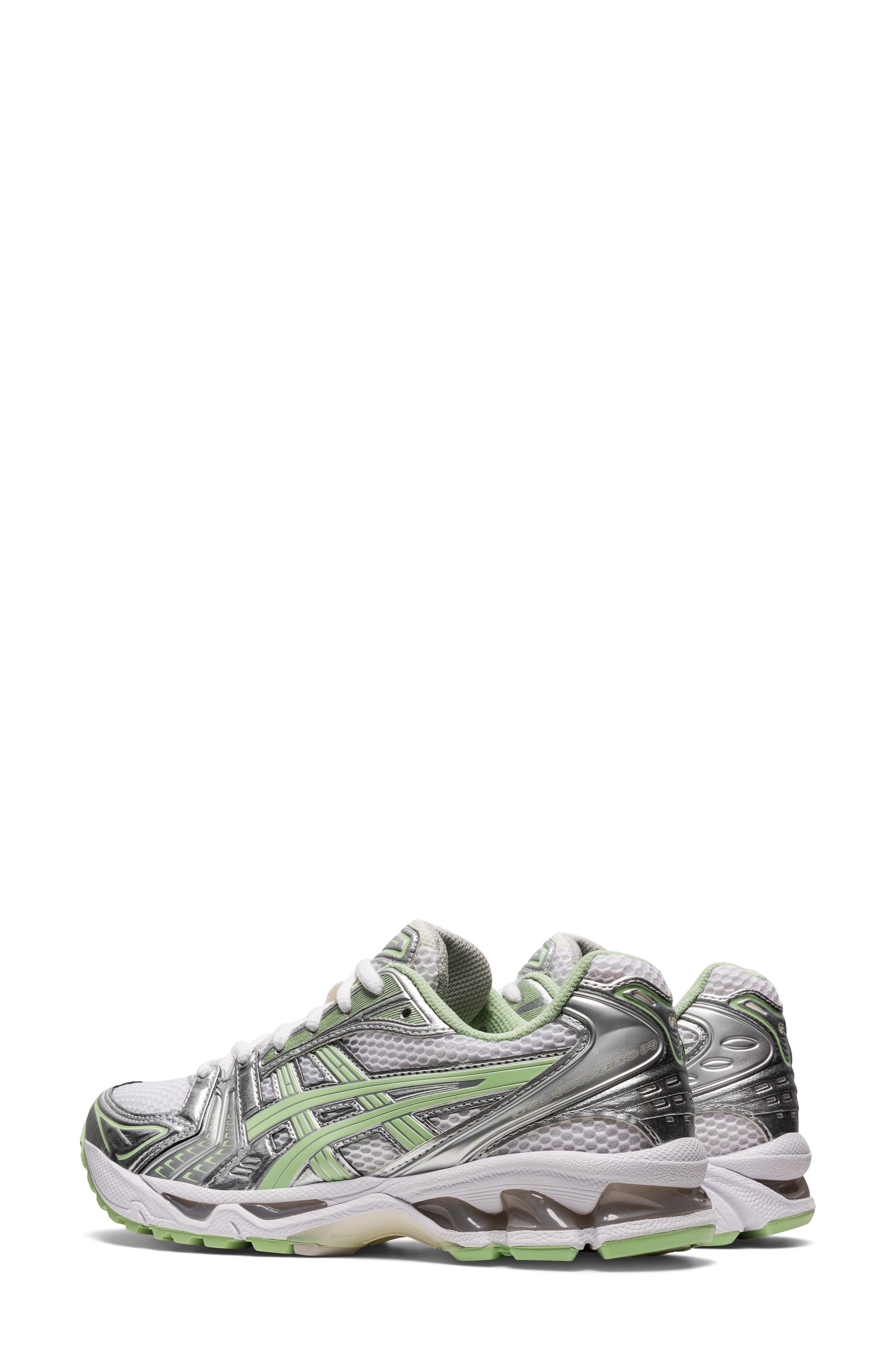 GEL-KAYANO® 14 Sneaker, Alternate, color, WHITE/ JADE