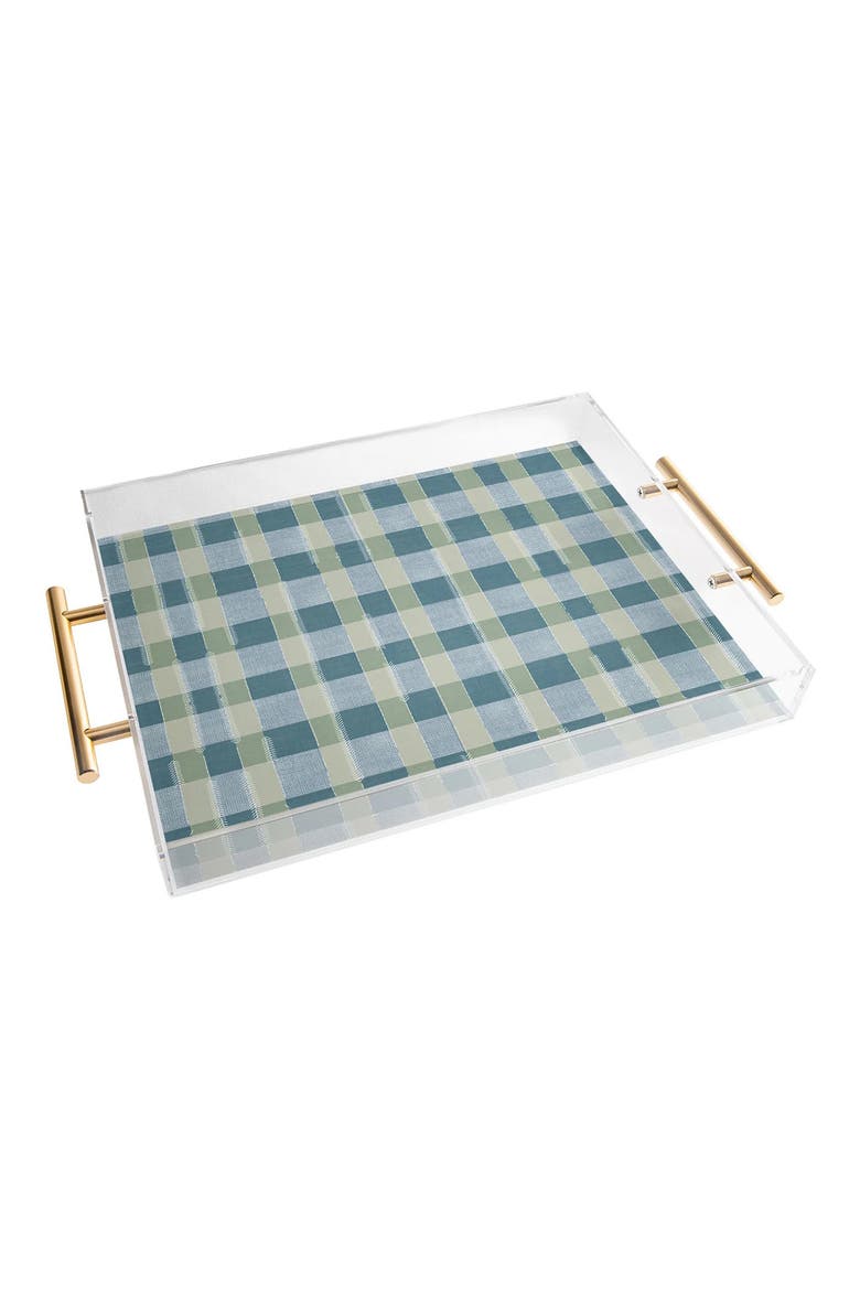Marta Barragan Camarasa Acrylic Tray, Main, color, BLUE