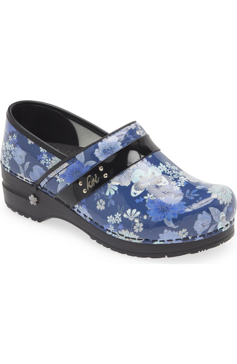 Sanita x koi Scrubs Butterfly Melody Clog, Main, color,