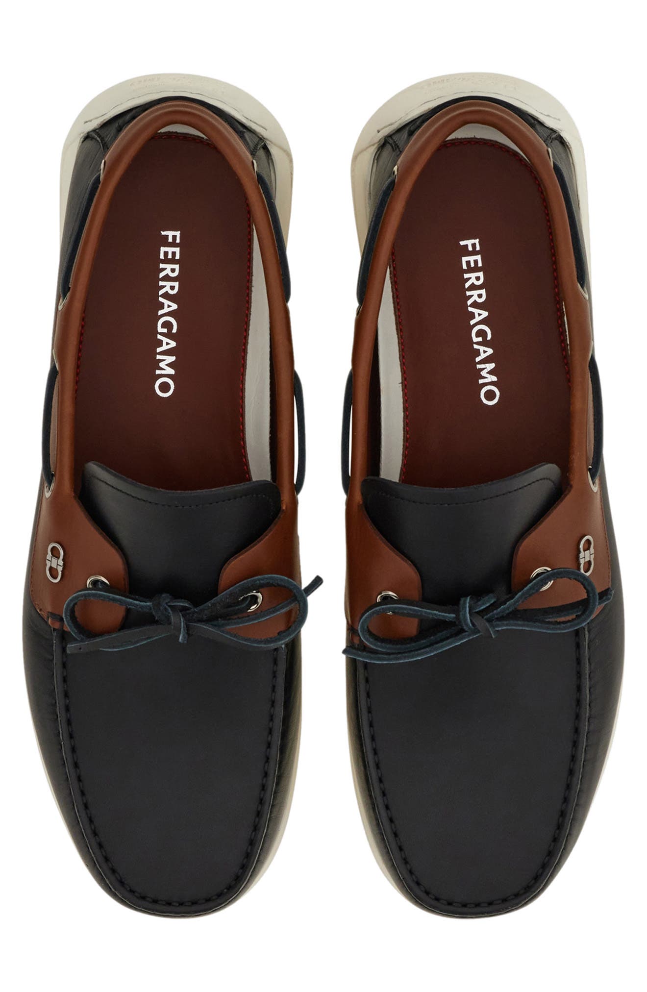 FERRAGAMO Bahia Boat Shoe, Alternate, color, 