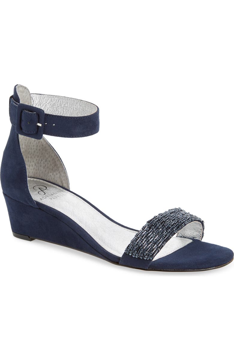 Adrianna Papell Evie Wedge Sandal, Main, color,