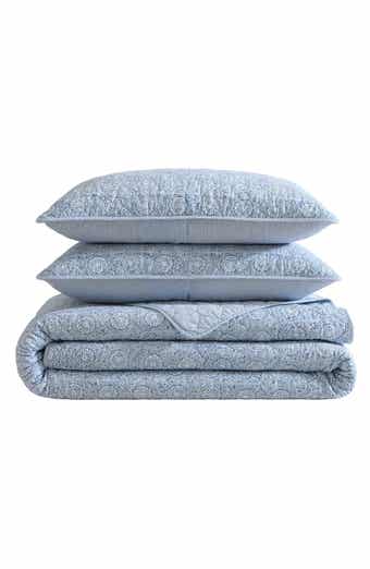 Nautica Floral Park Cotton Quilt Set