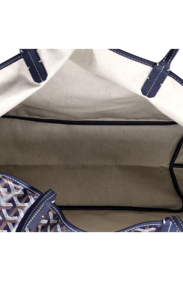 Pre-Owned Goyard Saint Louis Tote Coated Canvas GM, Alternate, color, Blue