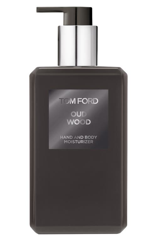 Tom Ford Oud Wood Hand & Body Moisturizer In Transparent
