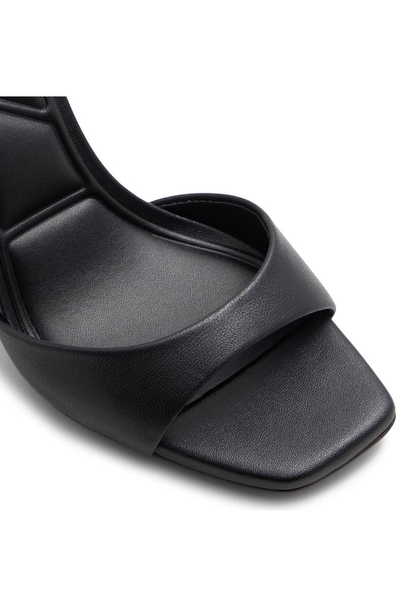 ALDO Sake Ankle Strap Sandal, Alternate, color, Black