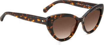 marlah's 53mm gradient cat eye sunglasses